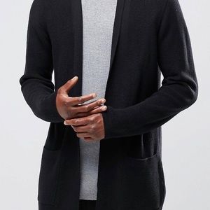 ASOS longline shawl neck cardigan